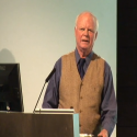 John Todd at Buckminster Fuller Challenge Award ceremony, speaking about Allan Savory